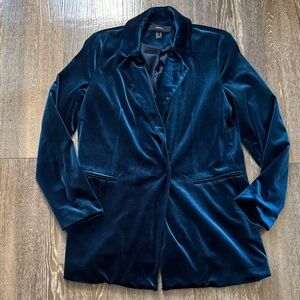 Forever 21 Midnight Velvet Blazer
